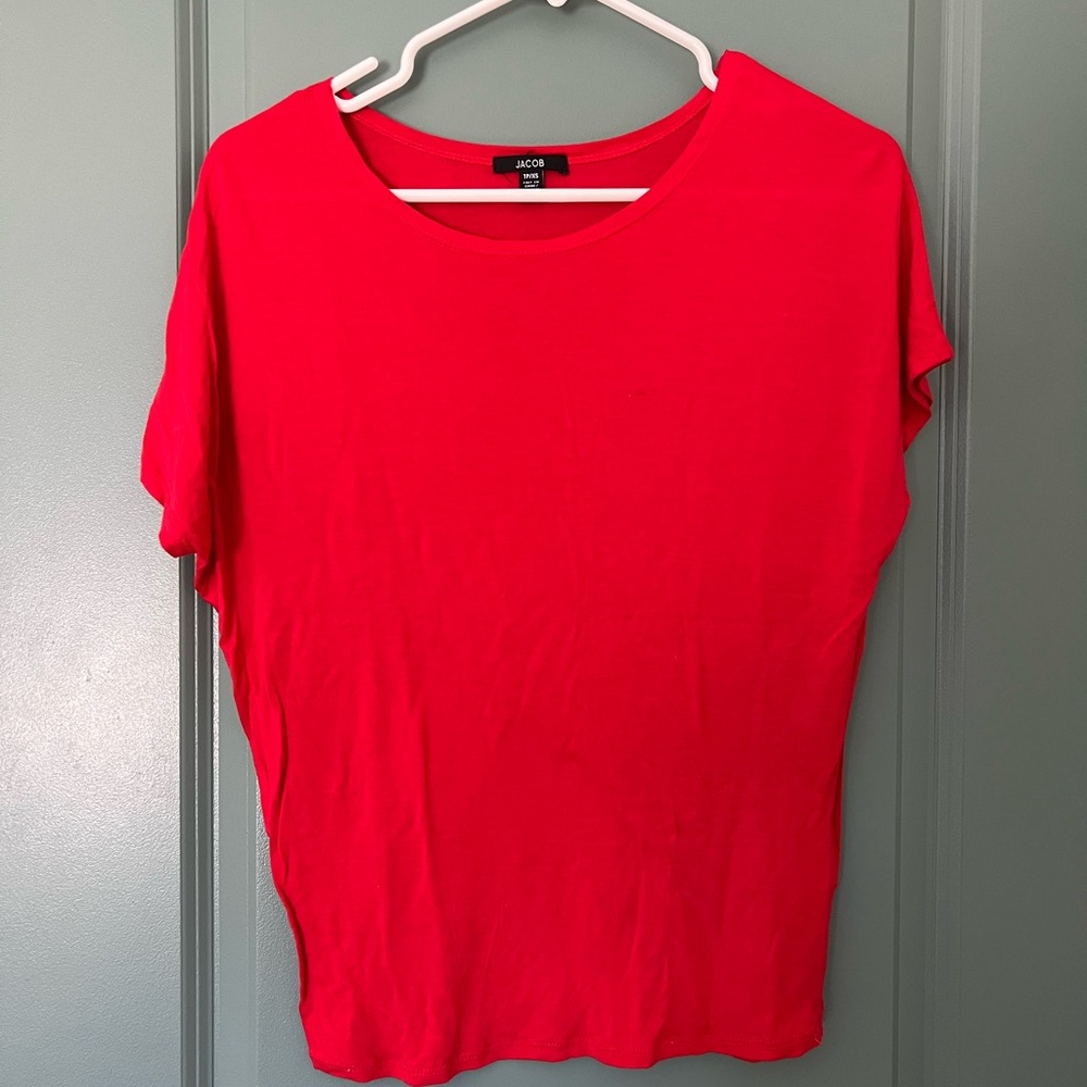 JACOB -  red t-shirt XS
